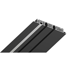 Карнизный профиль шириной 140 мм, черный, 3м Kraab Systems UMBRA 70.20.2