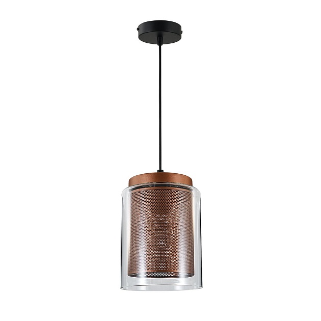Подвесной светильник Indigo Alleanza V10023/1P Brass V000505 Фото № 1