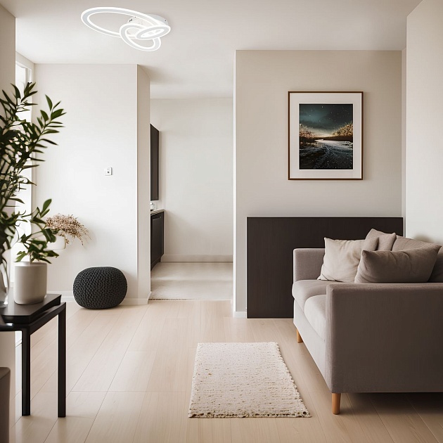 Потолочный светодиодный светильник Escada Volume 10241/3LED Фото № 7