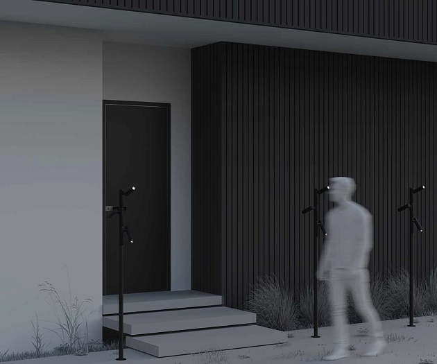 Садово-парковый светильник Maytoni Outdoor O494FL-L30B3K Фото № 3