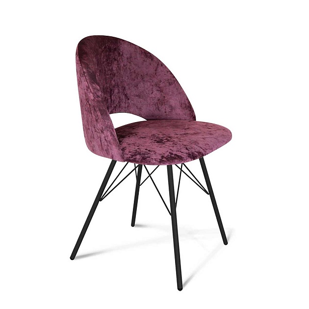 Офисный стул Sheffilton SHT-ST34/S37 вишневый джем/черный муар 9002483403 Фото № 1