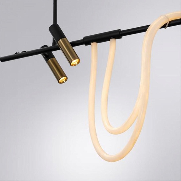 Подвесная светодиодная люстра Arte Lamp Klimt A2850SP-45BK изображение 3 Подвесная светодиодная люстра Arte Lamp Klimt A2850SP-45BK Фото № 3