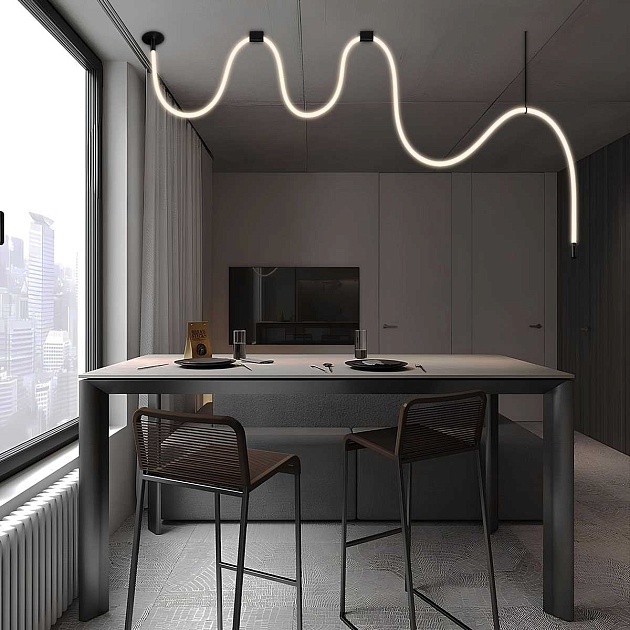 Потолочный светильник LOFT IT Thread 10388B Black Фото № 6