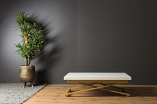 Стол-трансформер Levmar Compact D36/S90 (дуб анкор светлый/золото) 3616145101 3