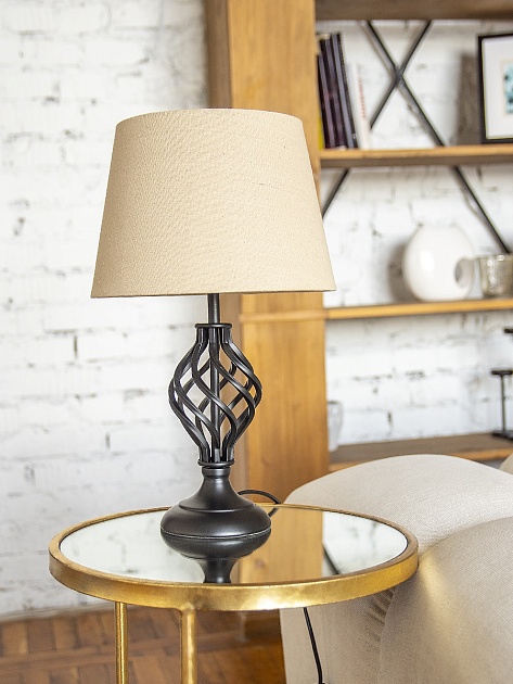 Настольная лампа Lucia Ковка черная 432 4606400510758 Фото № 4