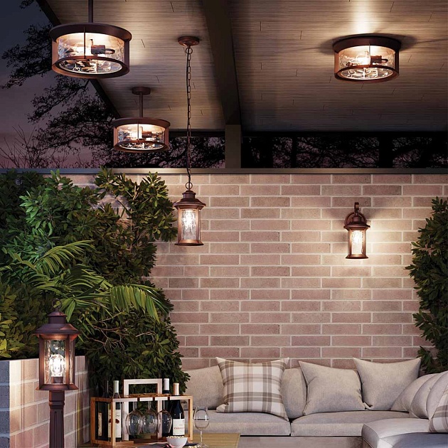 Уличный светильник Odeon Light Nature Mavret 4961/2C Фото № 2