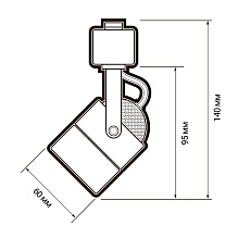 Трековый светильник Jazzway PTR 24 5037830 2