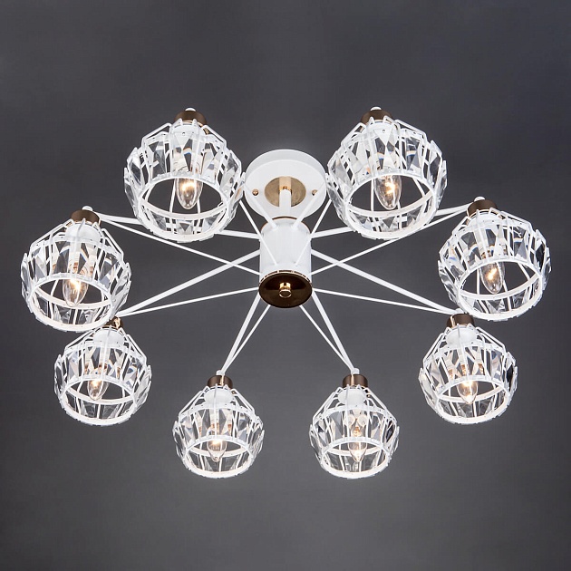 Потолочная люстра Eurosvet 70075/8 белый Фото № 3