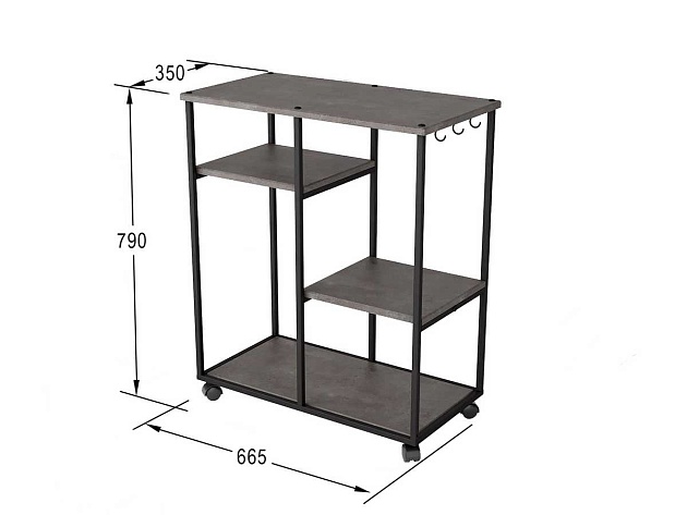 Стеллаж Мебелик Вэстри 006716 Фото № 3