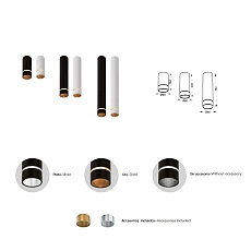 Потолочный светильник Mantra Split 8879 4