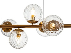 Подвесная люстра Indigo Cocoon 11008/9P Brass V000123 2