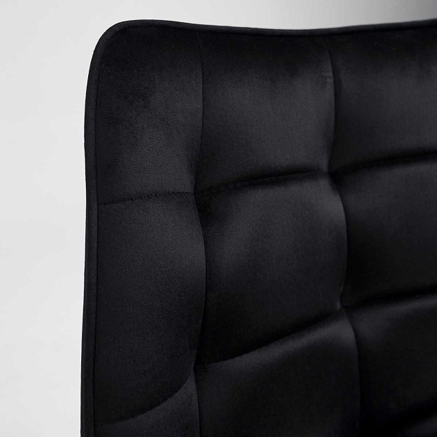 Полубарный стул AksHome Linx черный, велюр 86209 изображение 7 Полубарный стул AksHome Linx черный, велюр 86209 Фото № 7