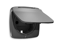 Лицевая панель  розетки AMBRELLA VOLT OP6580