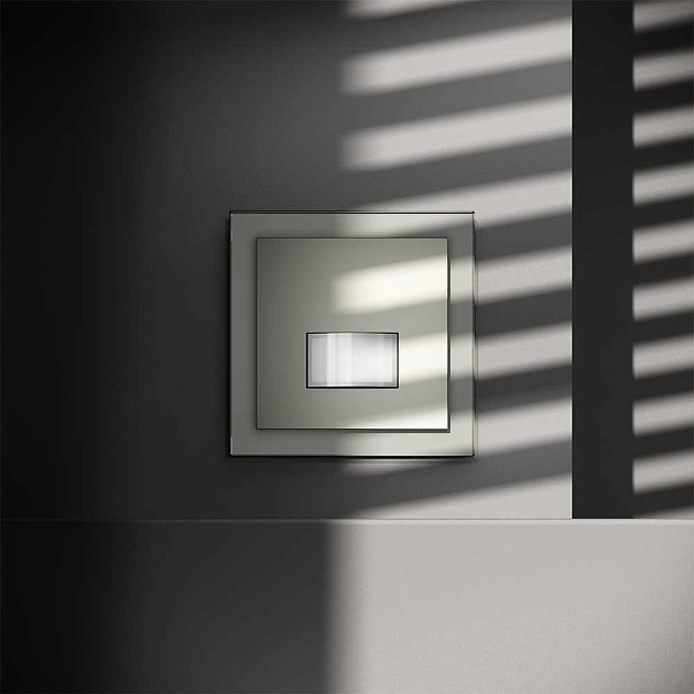 Датчик движения встраиваемый Voltum S70, (сталь) VLS070505 Фото № 6