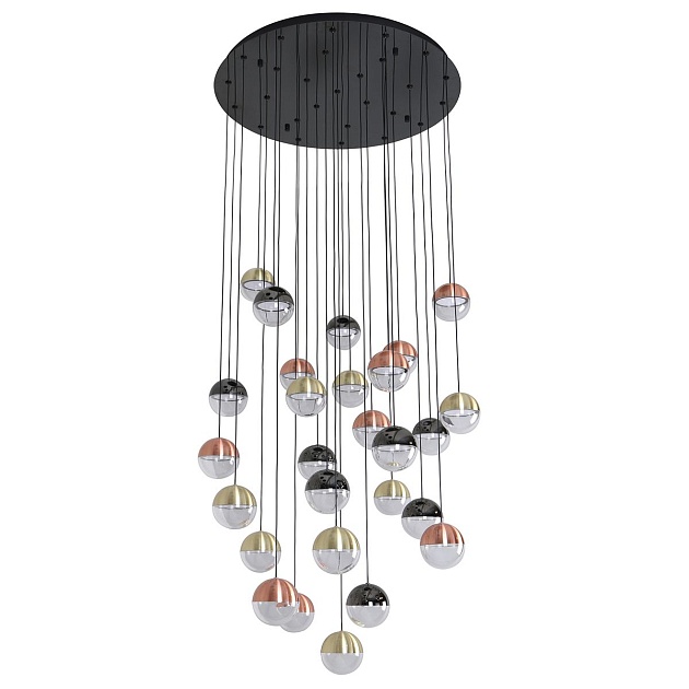 Подвесная светодиодная люстра Favourite Luna 4371-27P Фото № 3