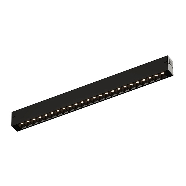 Трековый светодиодный светильник Denkirs Simple Grill DK8102-BK Фото № 1