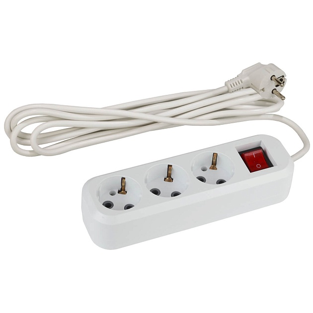 Удлинитель ЭРА UX-3es-5m Б0035755 Фото № 1