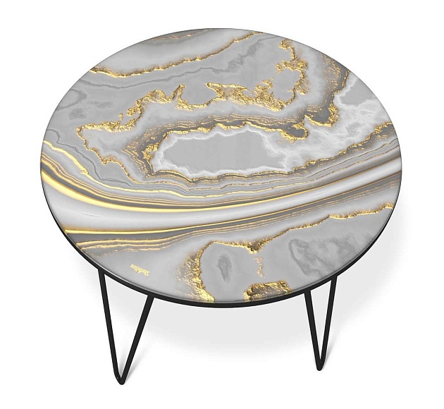 Журнальный стол Sheffilton SHT-CT27 золотистый пепел/черный муар 4007482111 изображение 3 Журнальный стол Sheffilton SHT-CT27 золотистый пепел/черный муар 4007482111 Фото № 3