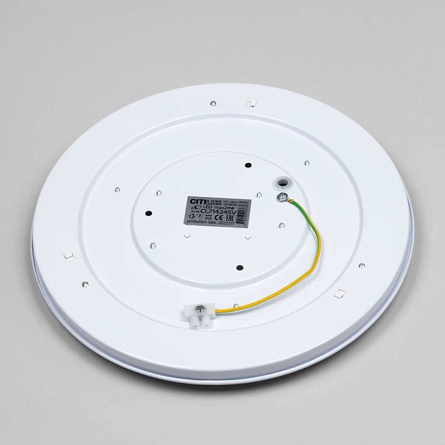 Потолочный светодиодный светильник Citilux Симпла CL71424SV изображение 2 Потолочный светодиодный светильник Citilux Симпла CL71424SV Фото № 2