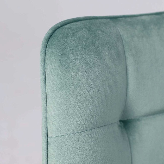 Поворотное кресло AksHome Carolyn велюр, мятный 91958 Фото № 8