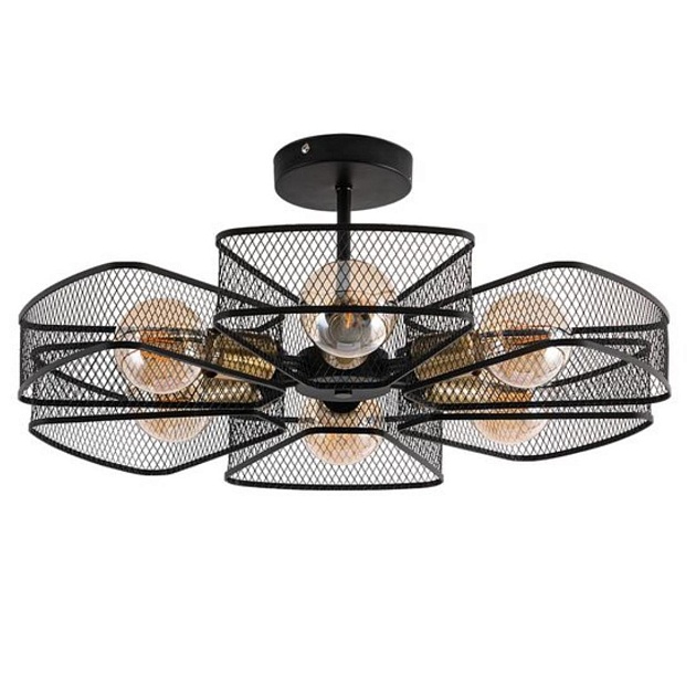 Потолочная люстра Arte Lamp Maasym A7044PL-6BK изображение 1 Потолочная люстра Arte Lamp Maasym A7044PL-6BK Фото № 1