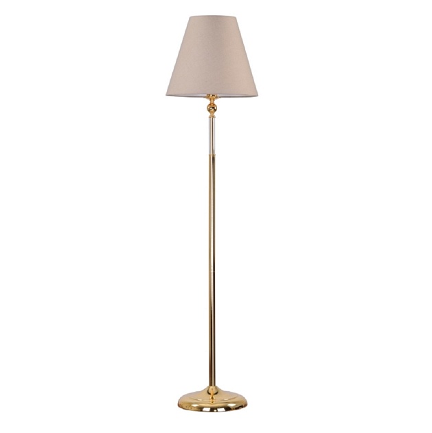 Торшер Crystal Lux Camila PT1 Gold Фото № 1