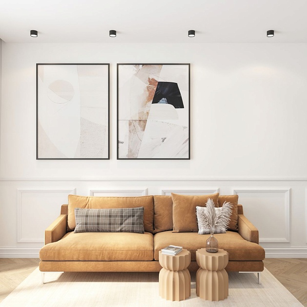 Накладной светильник Denkirs Lund DK2601-BK Фото № 4