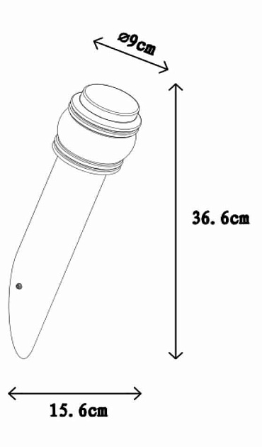 Уличный настенный светильник Lucide Mirane 11807/01/12 Фото № 2