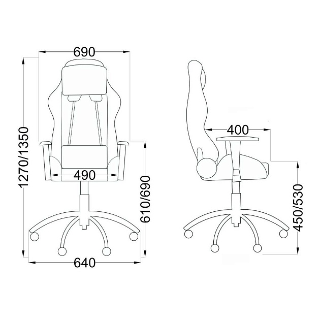 Игровое кресло AksHome Infiniti зеленый + черный, ткань 83804 Фото № 2