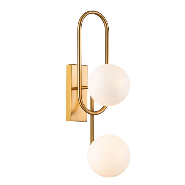 Бра Indigo Opaco 11015/2W Brass V000151 изображение 1 Бра Indigo Opaco 11015/2W Brass V000151 Фото № 1