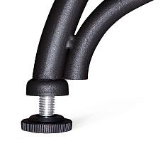 Кухонный стол Sheffilton SHT-TU20/120/80 МДФ черный муар/дуб сонома светлый 6897890901 2