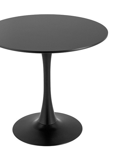 Кухонный стол Stool Group Tulip D80 черный УТ000036057 изображение 2 Кухонный стол Stool Group Tulip D80 черный УТ000036057 Фото № 2