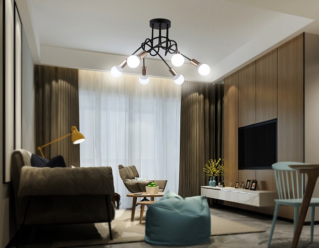 Потолочная люстра Ambrella light Traditional Loft TR80419 Фото № 8