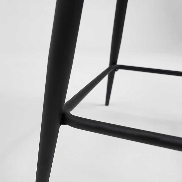 Полубарный стул AksHome Linx темно-серый, велюр 86206 Фото № 3