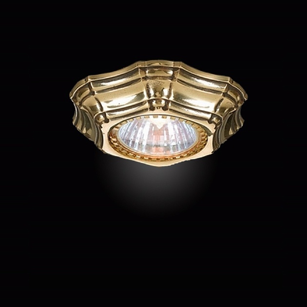 Встраиваемый светильник Reccagni Angelo Spot 1096 Oro Фото № 1