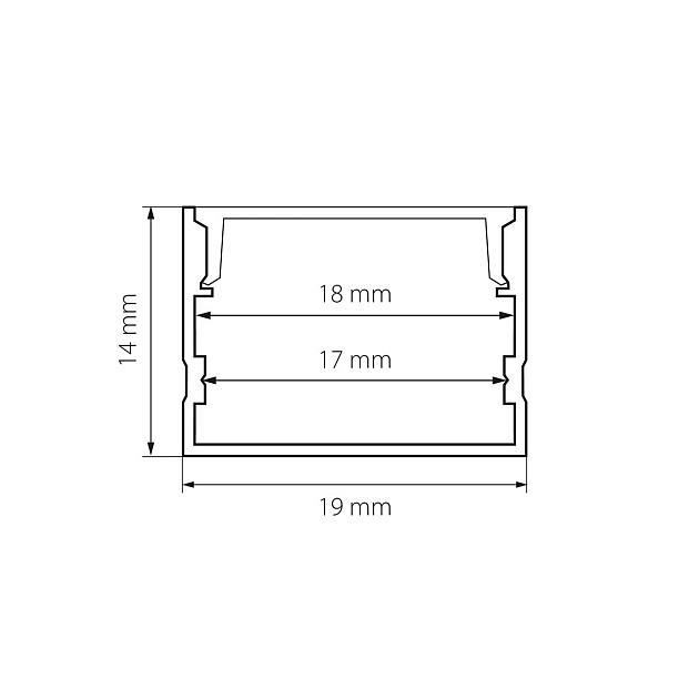 Профиль с рассеивателем Lightstar Profiled 419181 Фото № 2