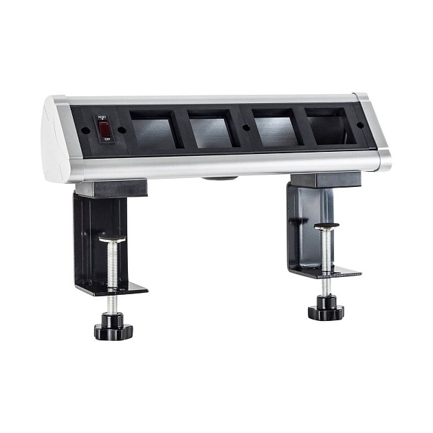 Блок розеточный настольный 4 модуля Ecoplast LUK 70314 Фото № 1