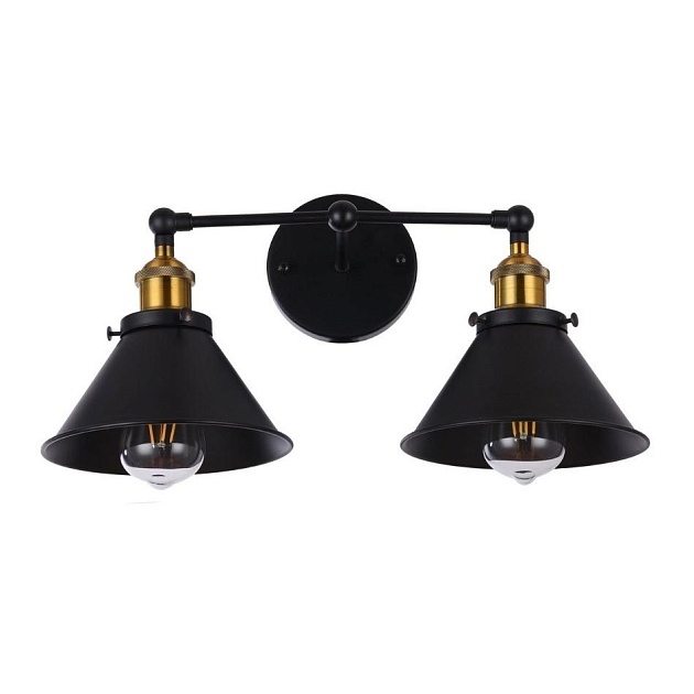 Бра Lumina Deco Gubi LDW B018-2 BK Фото № 1