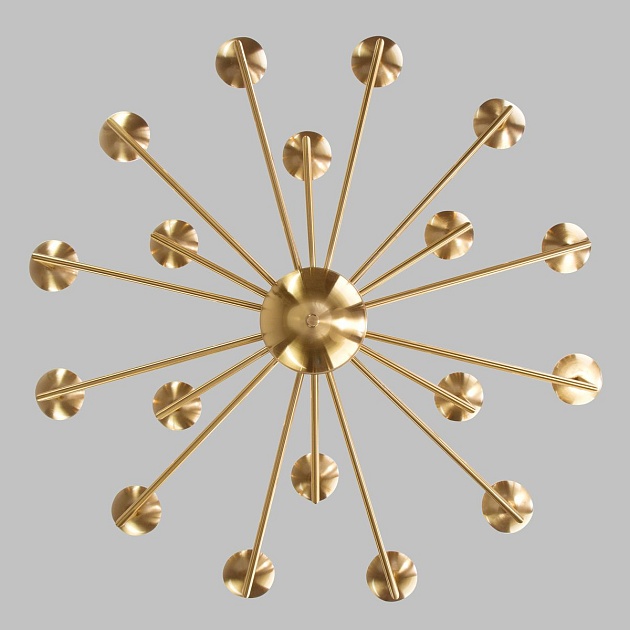 Подвесная люстра Eurosvet Cariso 60150/18 латунь Фото № 3