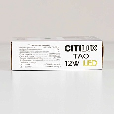 Накладной светодиодный светильник Citilux Тао CL712X120N 5