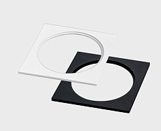 Рамка Italline IT08-8033 white 2