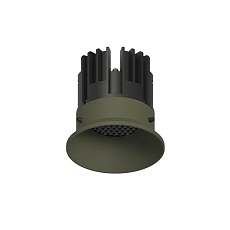 POINTS Точечный светильник GLAZ LED 220В 8Вт 4000К CRI90 36° NO-DIM пепельно-зеленый