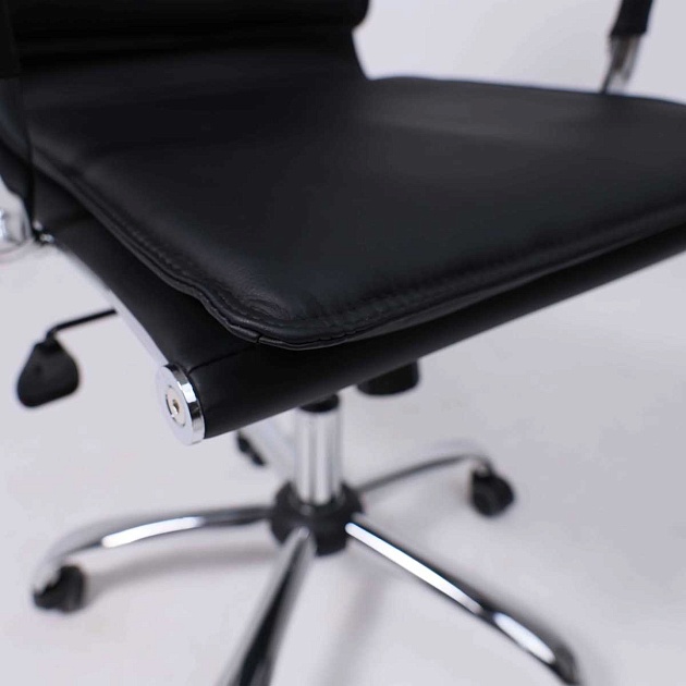 Офисное кресло AksHome City чёрный, экокожа 70014 изображение 6 Офисное кресло AksHome City чёрный, экокожа 70014 Фото № 6