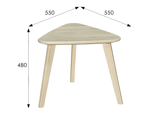 Журнальный стол Мебелик Ретро 007579 изображение 3 Журнальный стол Мебелик Ретро 007579 Фото № 3