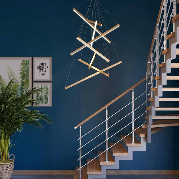 Подвесной светодиодный светильник Odeon Light L-vision Cometa 3860/96L изображение 4 Подвесной светодиодный светильник Odeon Light L-vision Cometa 3860/96L Фото № 4