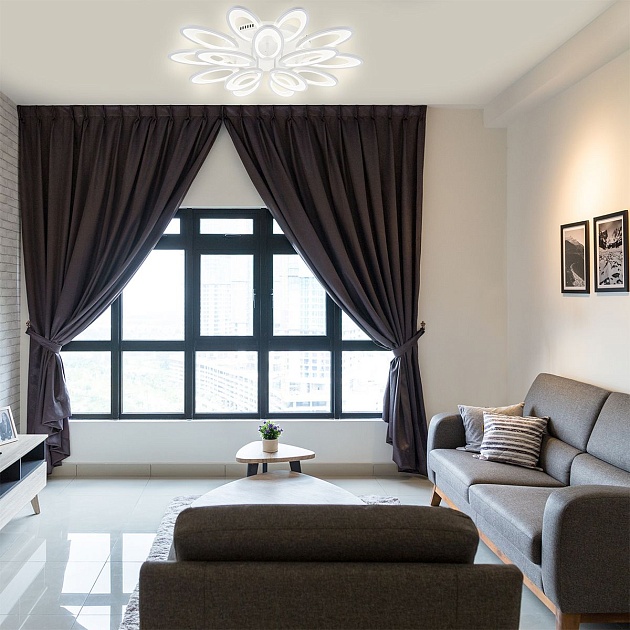 Потолочная светодиодная люстра Escada Ecla 10229/SG Led изображение 6 Потолочная светодиодная люстра Escada Ecla 10229/SG Led Фото № 6