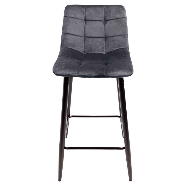 Барный стул AksHome Mia темно-серый, велюр 78868 изображение 6 Барный стул AksHome Mia темно-серый, велюр 78868 Фото № 6