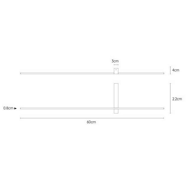Настенный светодиодный светильник Lucide Segin 12200/60/30 изображение 2 Настенный светодиодный светильник Lucide Segin 12200/60/30 Фото № 2