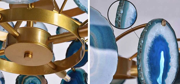 Подвесная люстра Imperium Loft Agate Burst 74968-22 Фото № 2