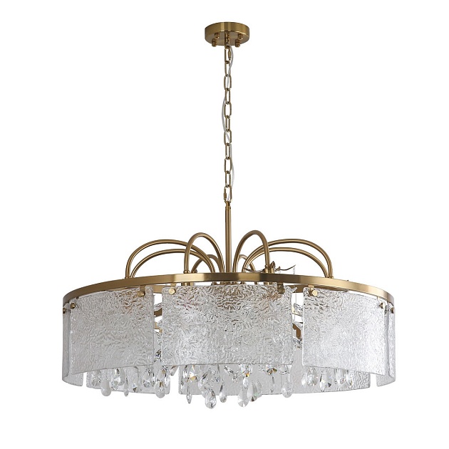 Подвесная люстра Indigo Prosecco 12033/8P Brass V000378 изображение 2 Подвесная люстра Indigo Prosecco 12033/8P Brass V000378 Фото № 2